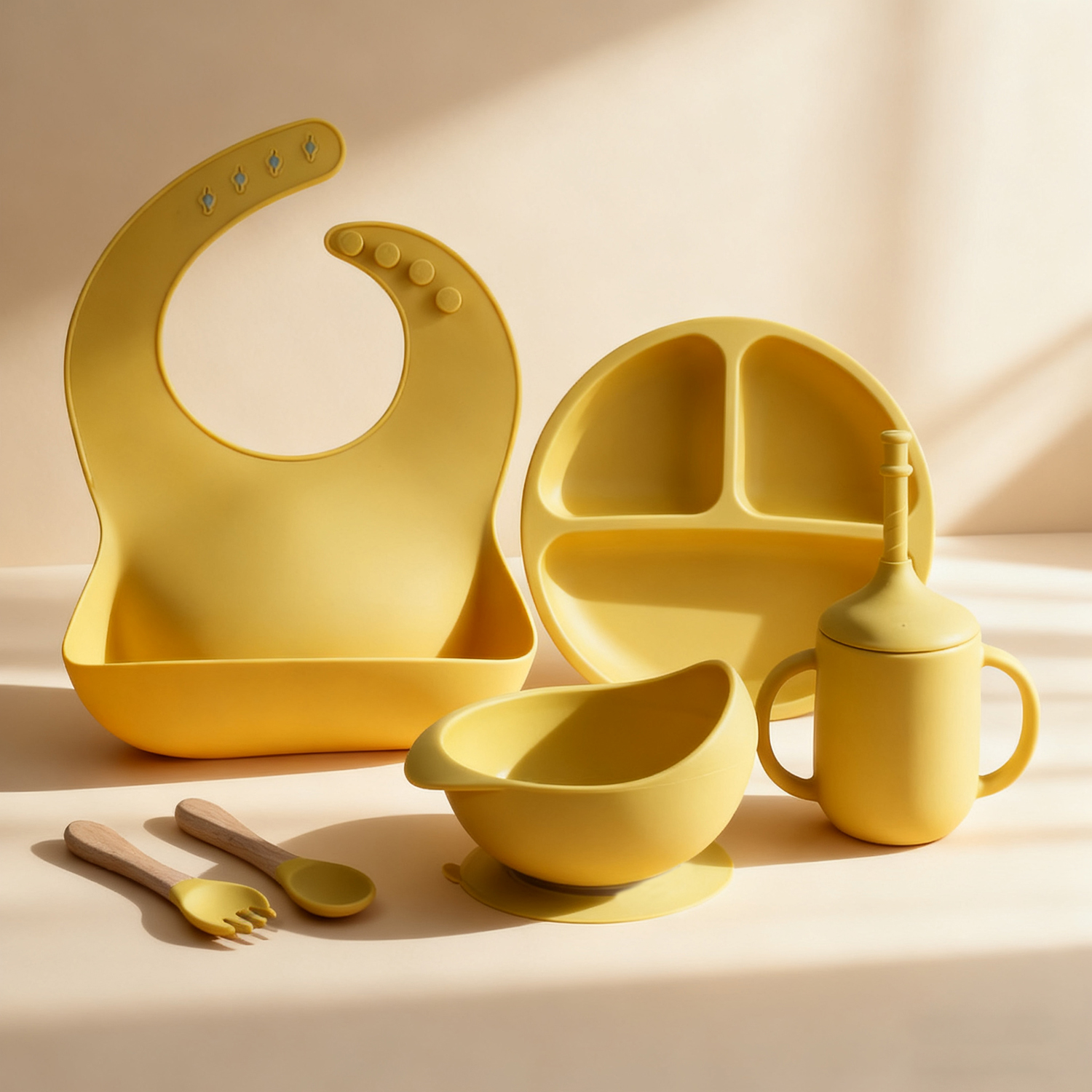 Baby Led Weaning Set - Baby Led Weaning Set Silicone Feeding