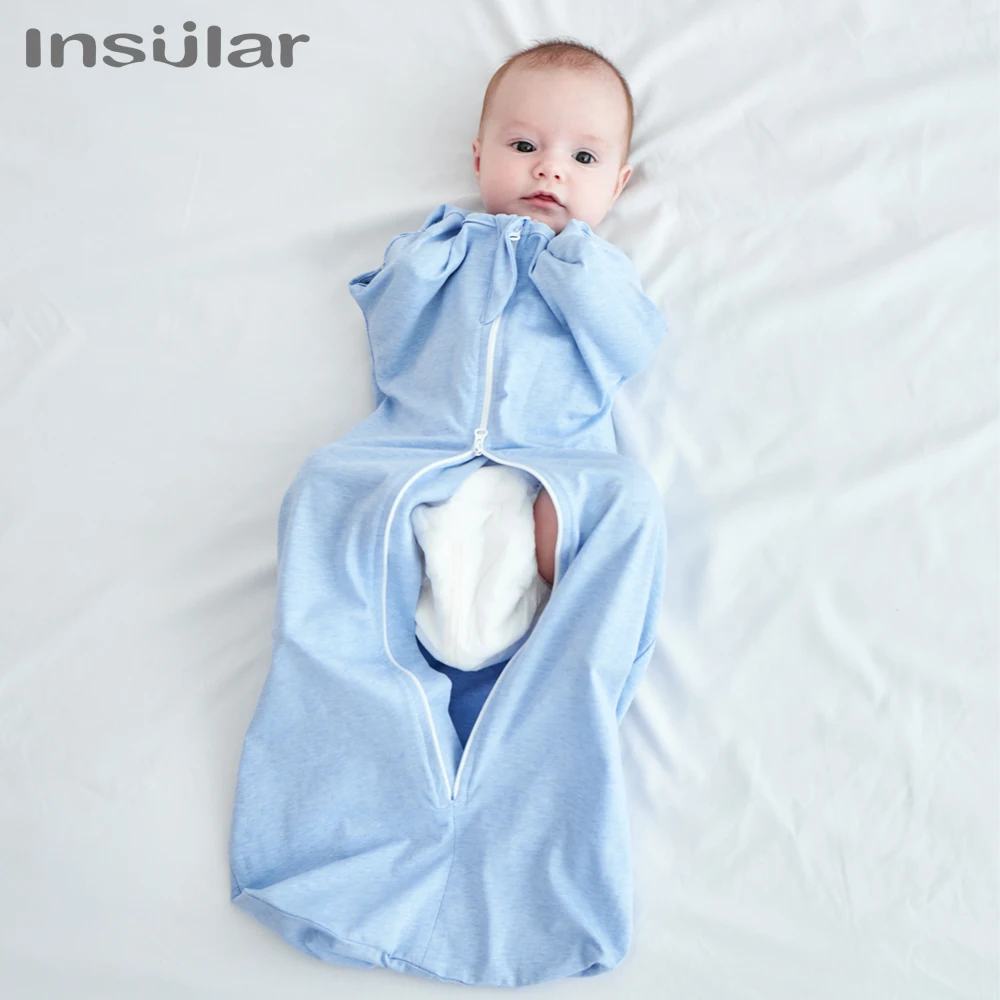 Baby Sleep Sack - Newborn Baby Swaddle Sleeping Bag withRaisedHand,Anti-ShockSwaddle