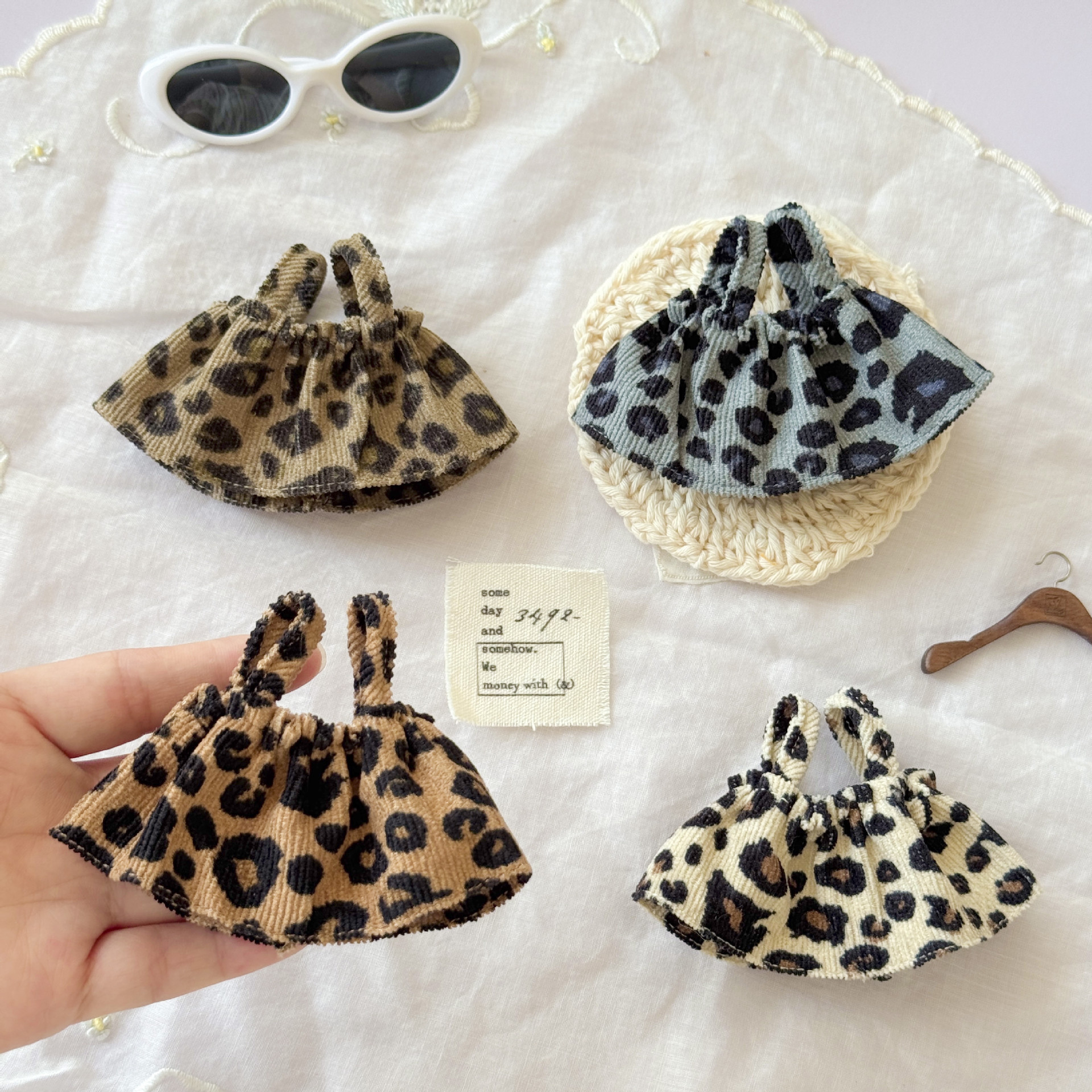 Baby Products List - Leopard Print Skirt for Labubu 10cm