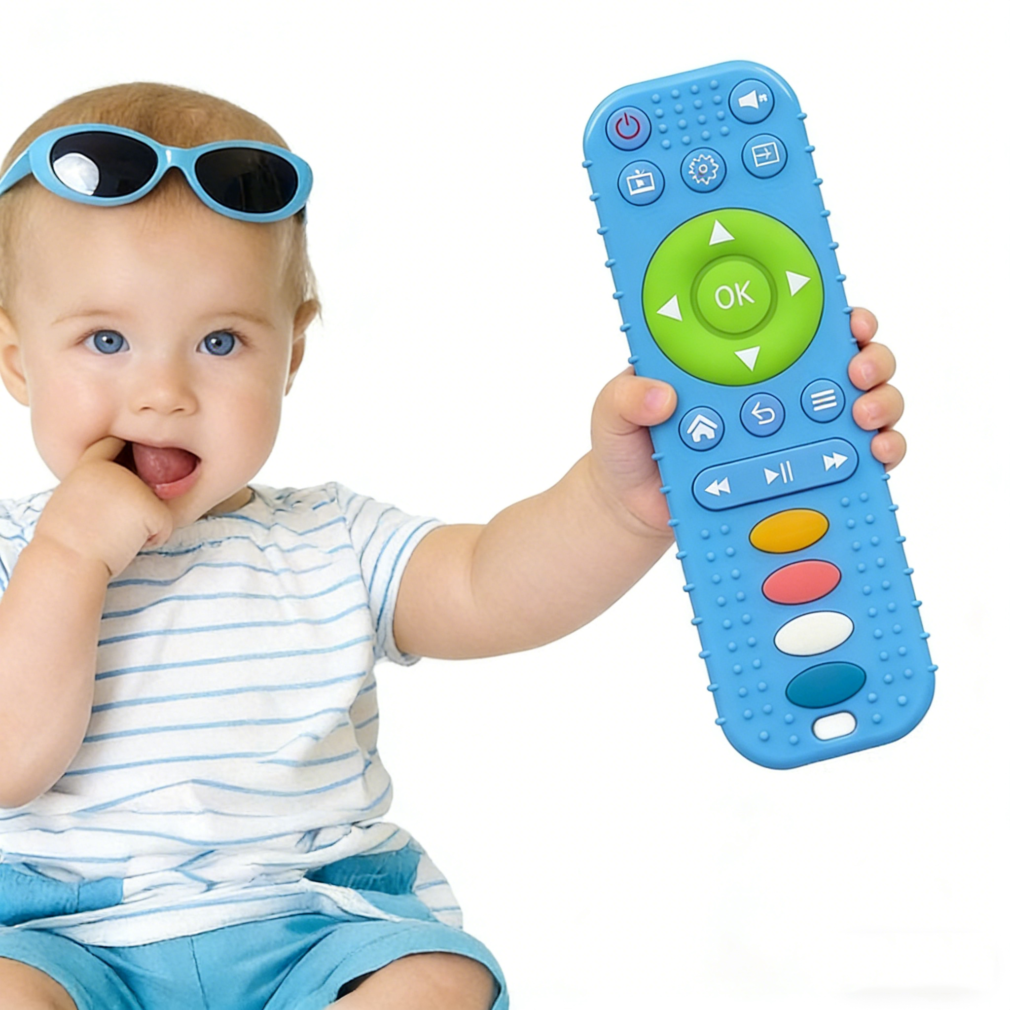 Baby Products List - Soft Silicone Teether in Remote Control