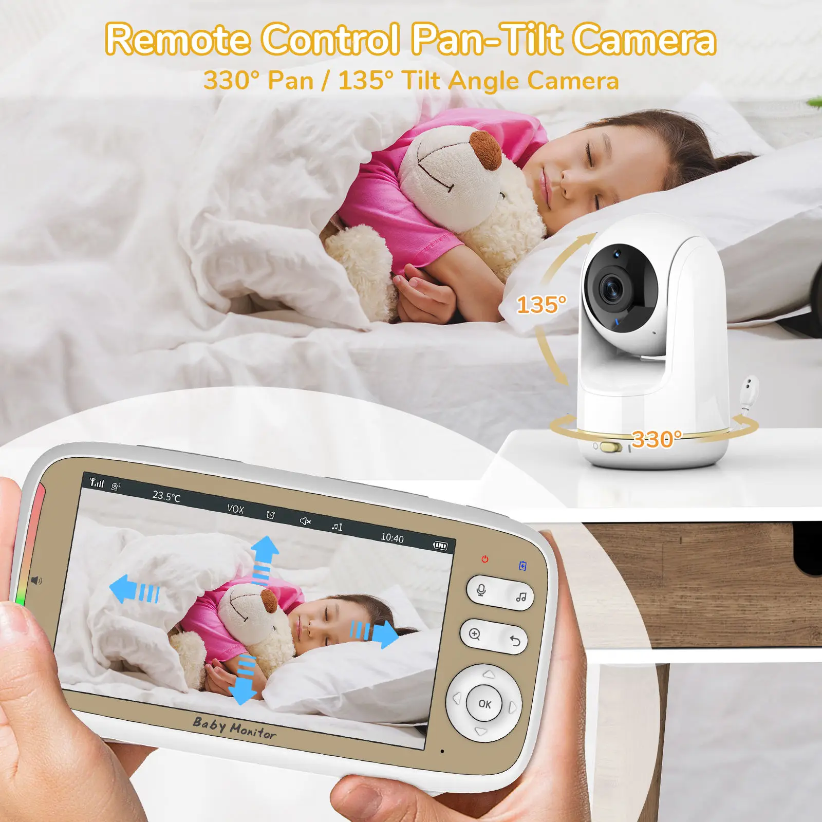 VB803 PRO Baby Monitor with 2p - Baby Monitor Sensor 리뷰 및 가격