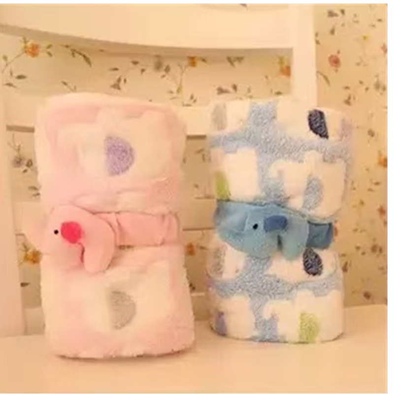 Cartoon Baby Blanket Cute Elep - Baby Products Useful 리뷰 및 가격