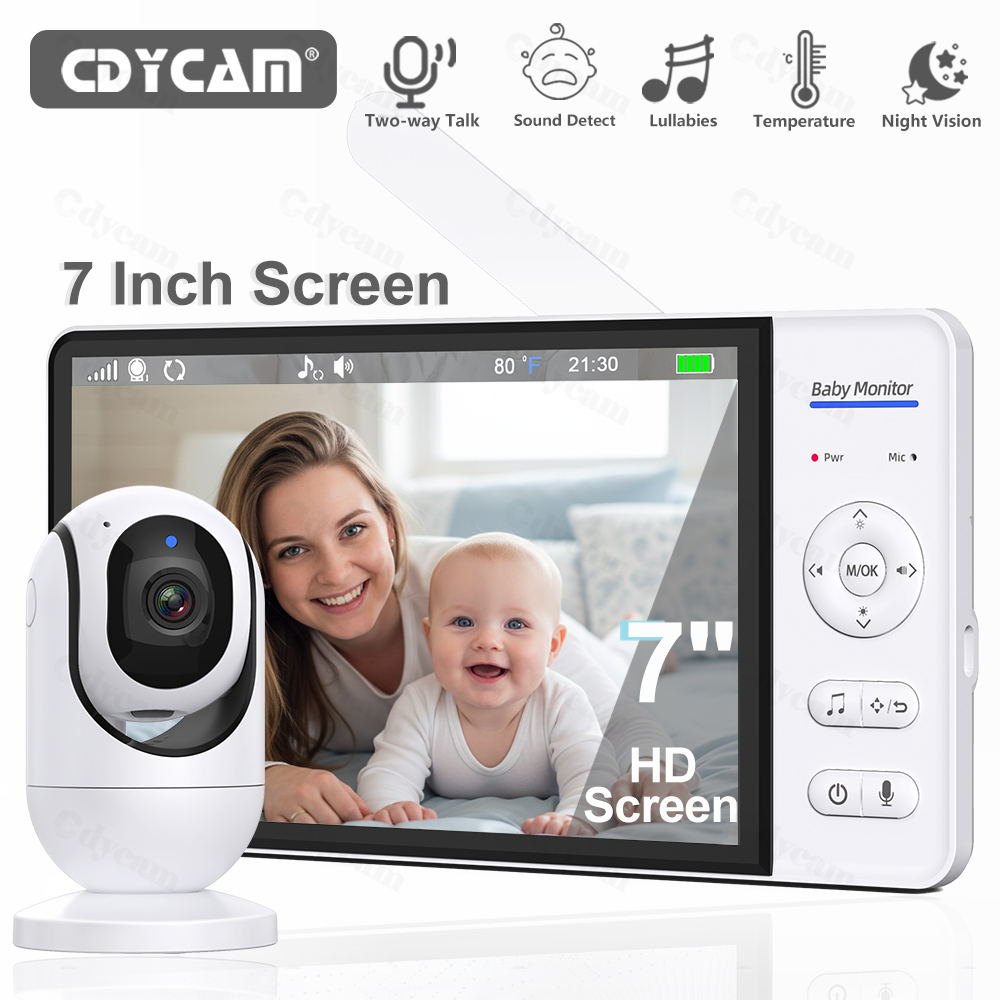 7.0'' Video Baby Monitor 720P  - Baby Monitor Sensor 리뷰 및 가격