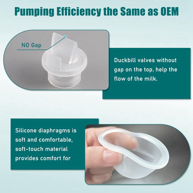 6pcs Valves and 4pcs Silicone  - Breast Pump 리뷰 및 가격