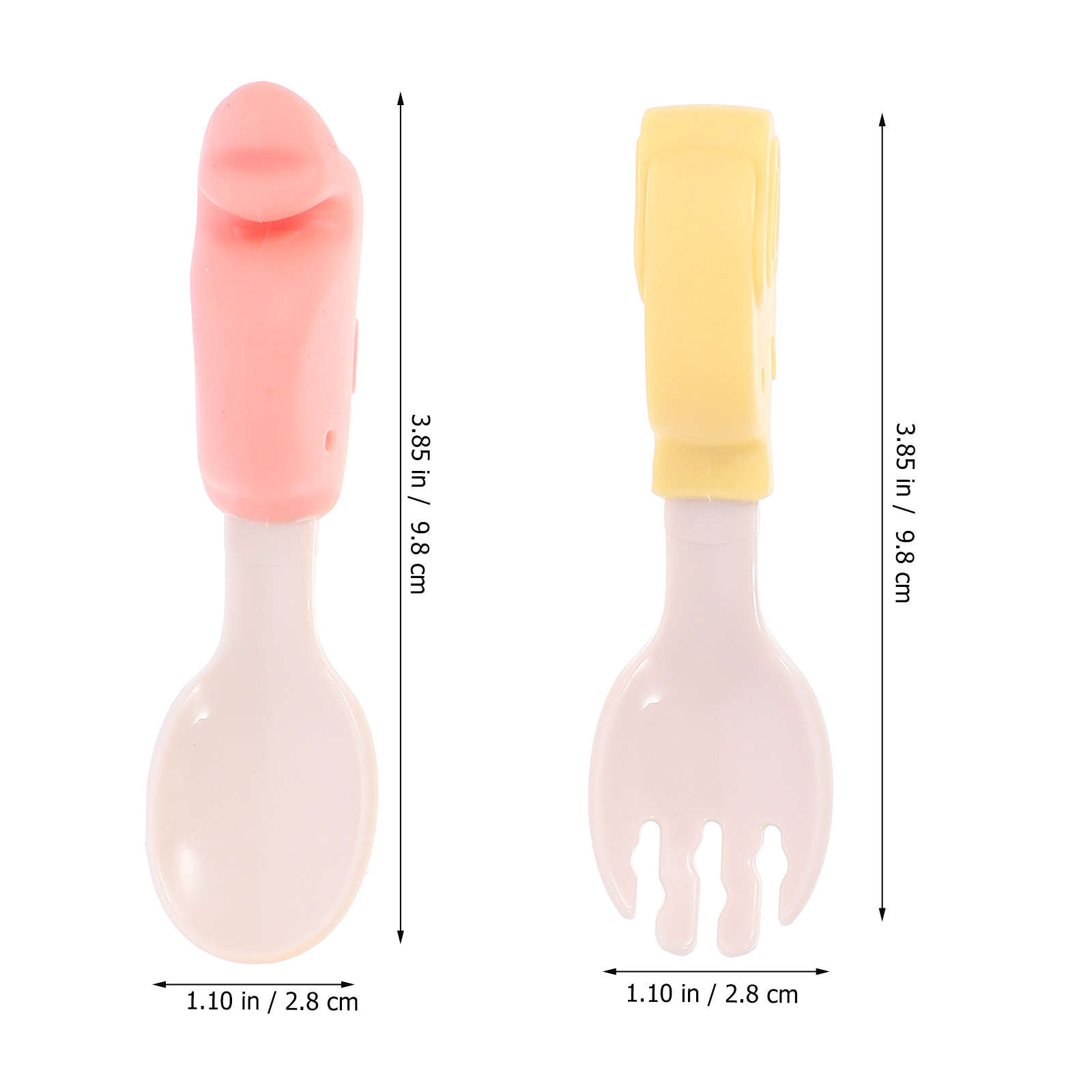 2Sets Baby Spoon and Fork Set  - Baby Led Weaning Set 리뷰 및 가격