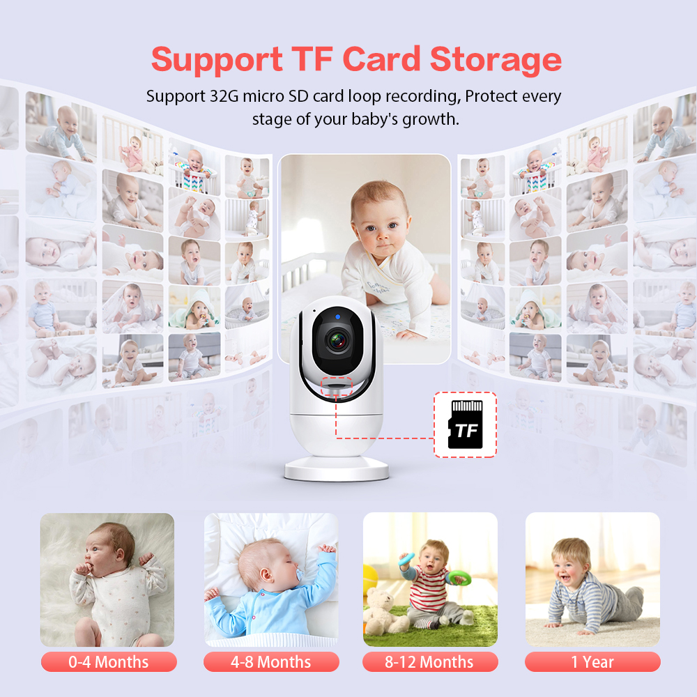 Video Baby Monitor 7'' 1080P H - Baby Monitor Sensor 리뷰 및 가격