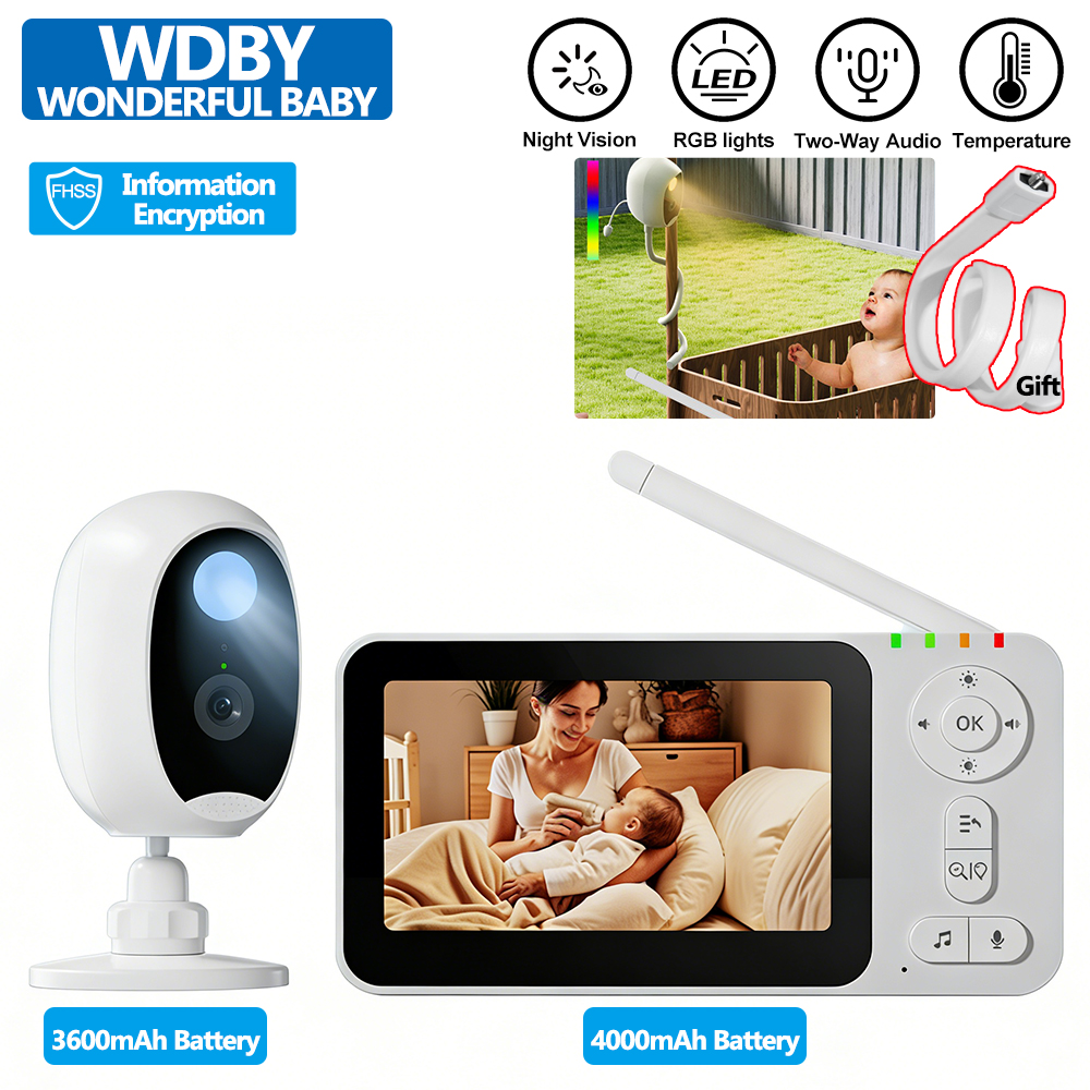 4.3-inch Intelligent Baby Moni - Baby Monitor Sensor 리뷰 및 가격