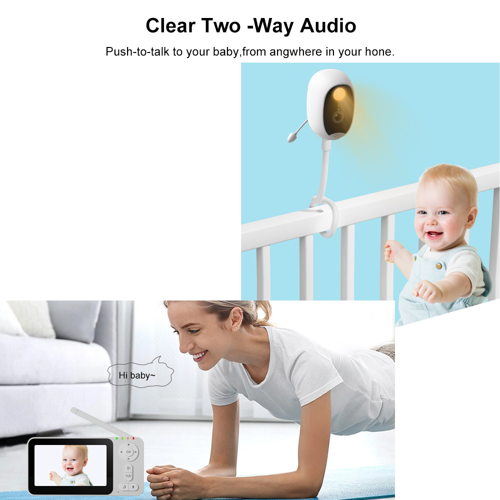 4.3-inch Intelligent Baby Moni - Baby Monitor Sensor 리뷰 및 가격