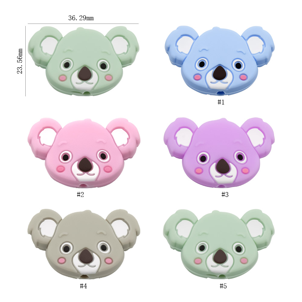 Cute-Idea 5pcs Silicone Koala  - Baby Products List 리뷰 및 가격