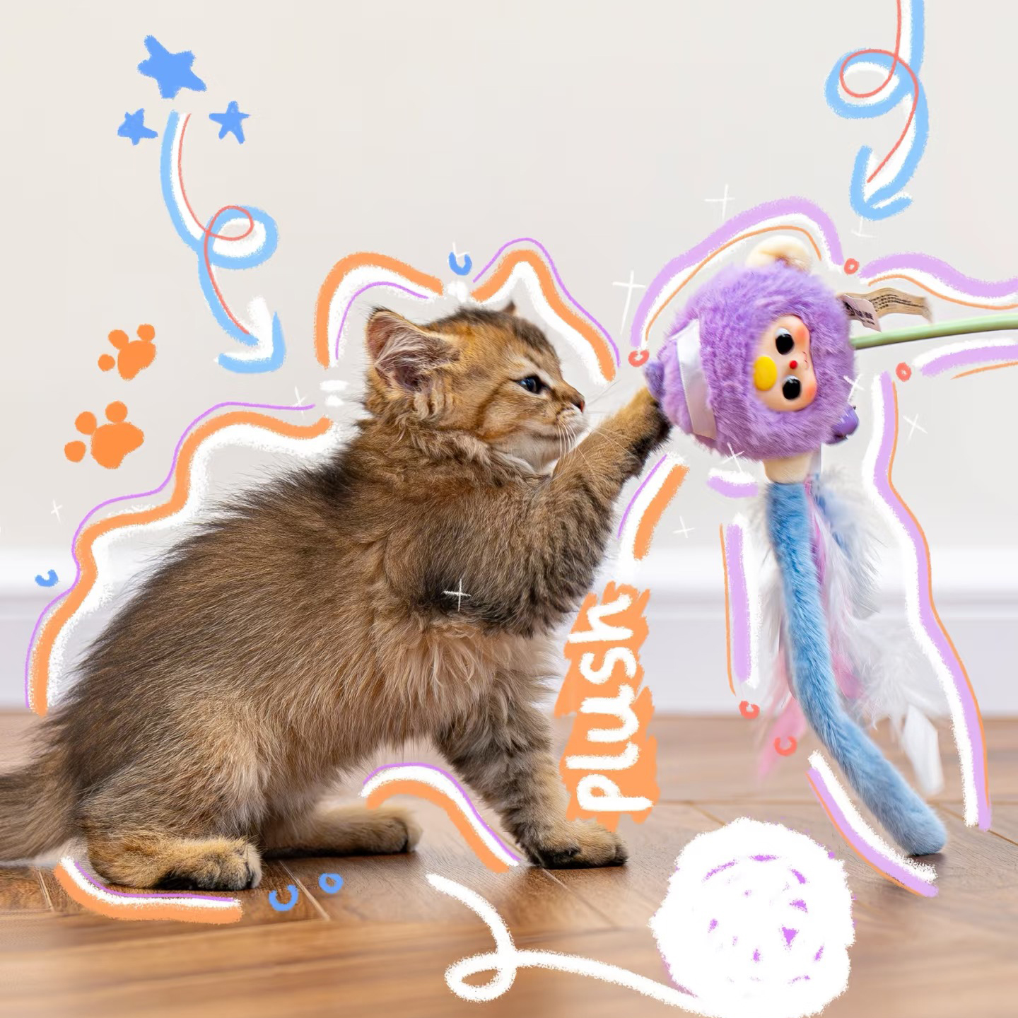 Genuine Baby Three Cat Teasing - Baby Products Toys 리뷰 및 가격