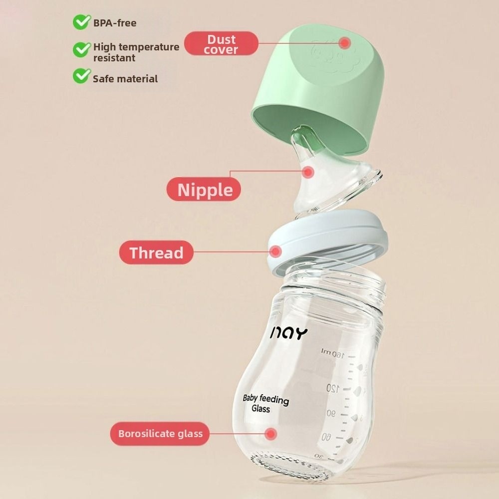 Glass Baby Bottle Anti-flatule - Baby Products Useful 리뷰 및 가격