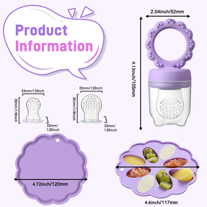 Baby Fruit Feeder and Mini Fre - Baby Led Weaning Set 리뷰 및 가격