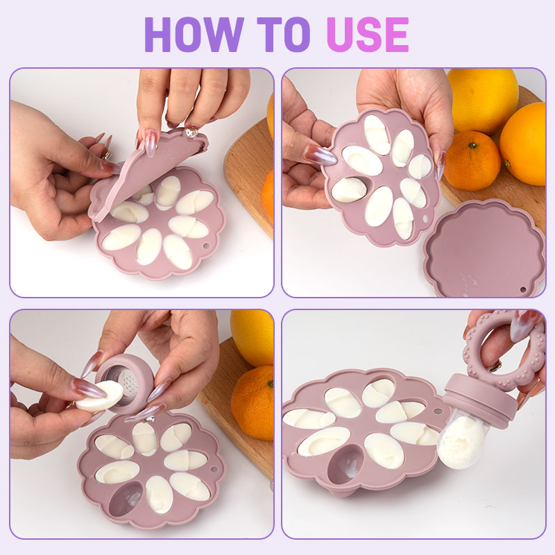 Baby Fruit Feeder and Mini Fre - Baby Led Weaning Set 리뷰 및 가격