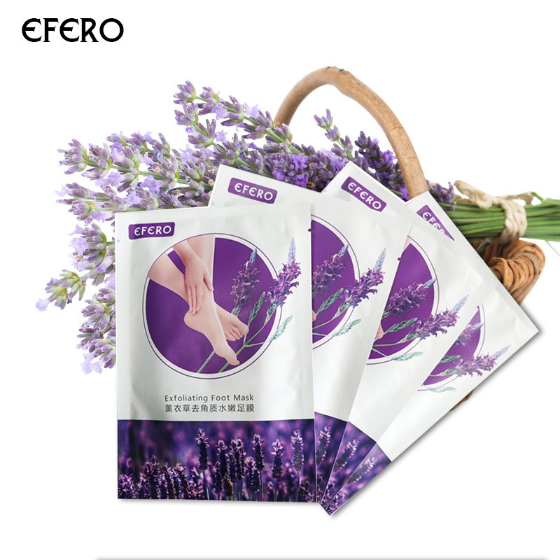 Efero 2pcs=1pair Lavender Foot - Baby Products Skin Care 리뷰 및 가격