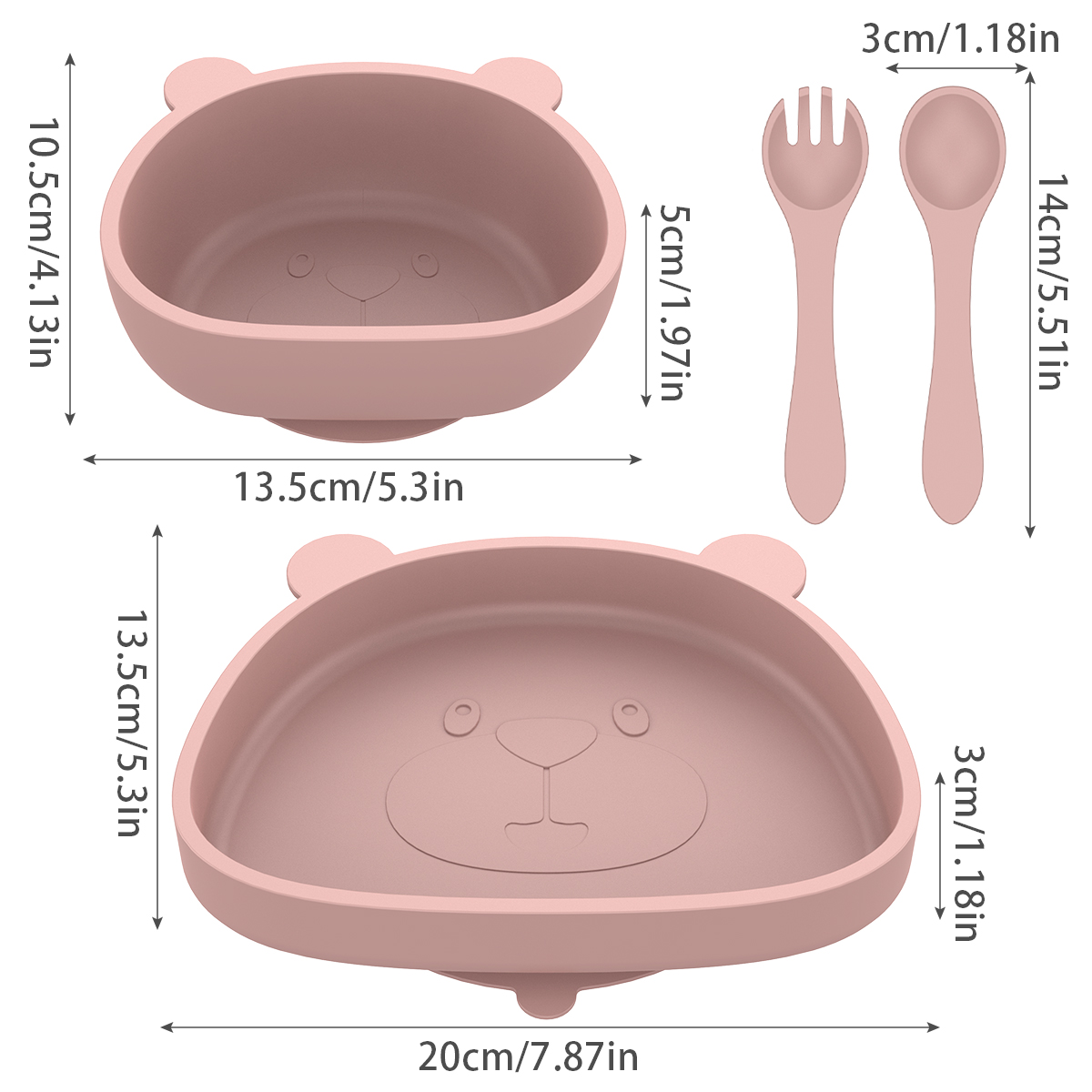 Baby Plate and Bowl Set with S - Baby Led Weaning Set 리뷰 및 가격