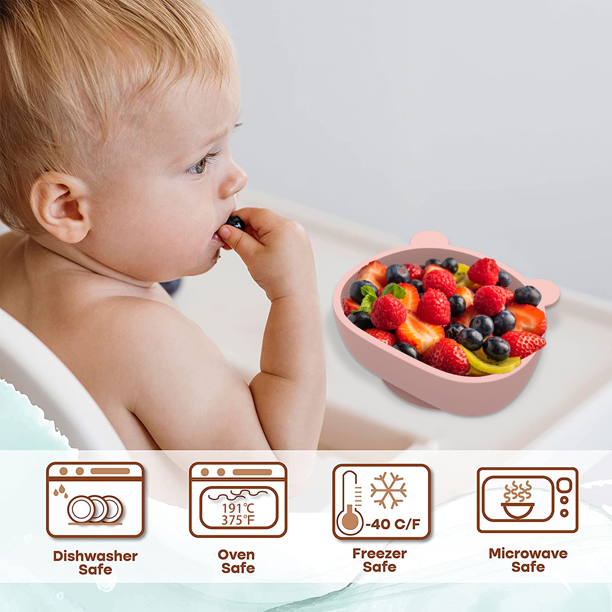 Baby Plate and Bowl Set with S - Baby Led Weaning Set 리뷰 및 가격