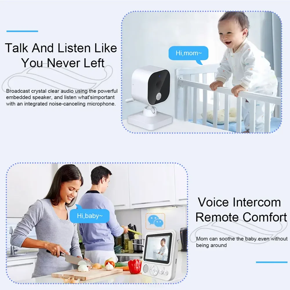 2.8 Inch Video Baby Monitor Wi - Baby Monitor Sensor 리뷰 및 가격