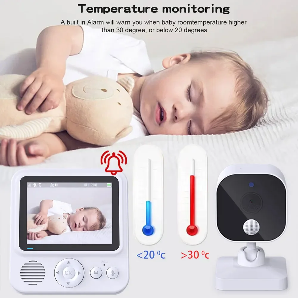 2.8 Inch Video Baby Monitor Wi - Baby Monitor Sensor 리뷰 및 가격