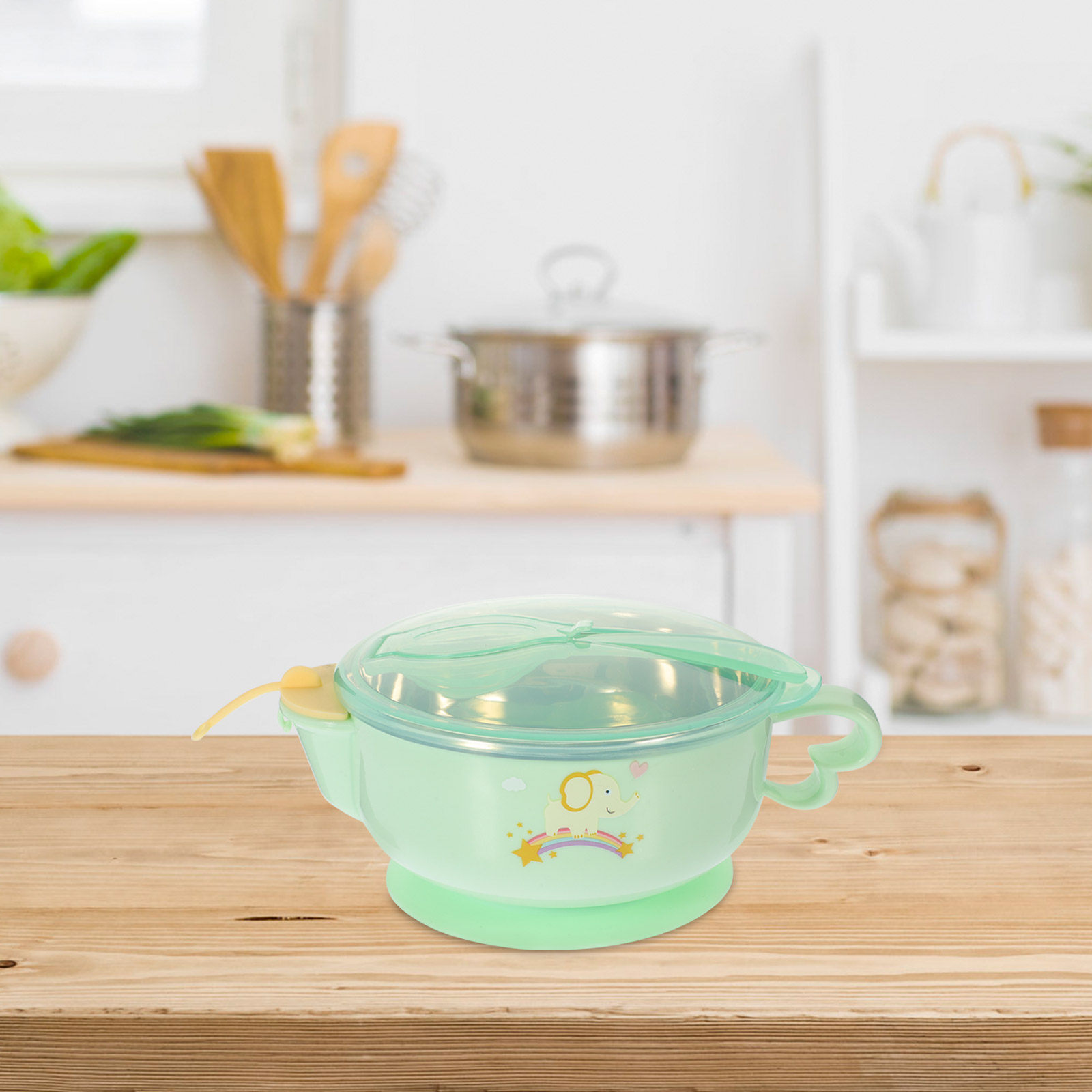 1Set Baby Bowls and Spoons Set - Baby Led Weaning Set 리뷰 및 가격