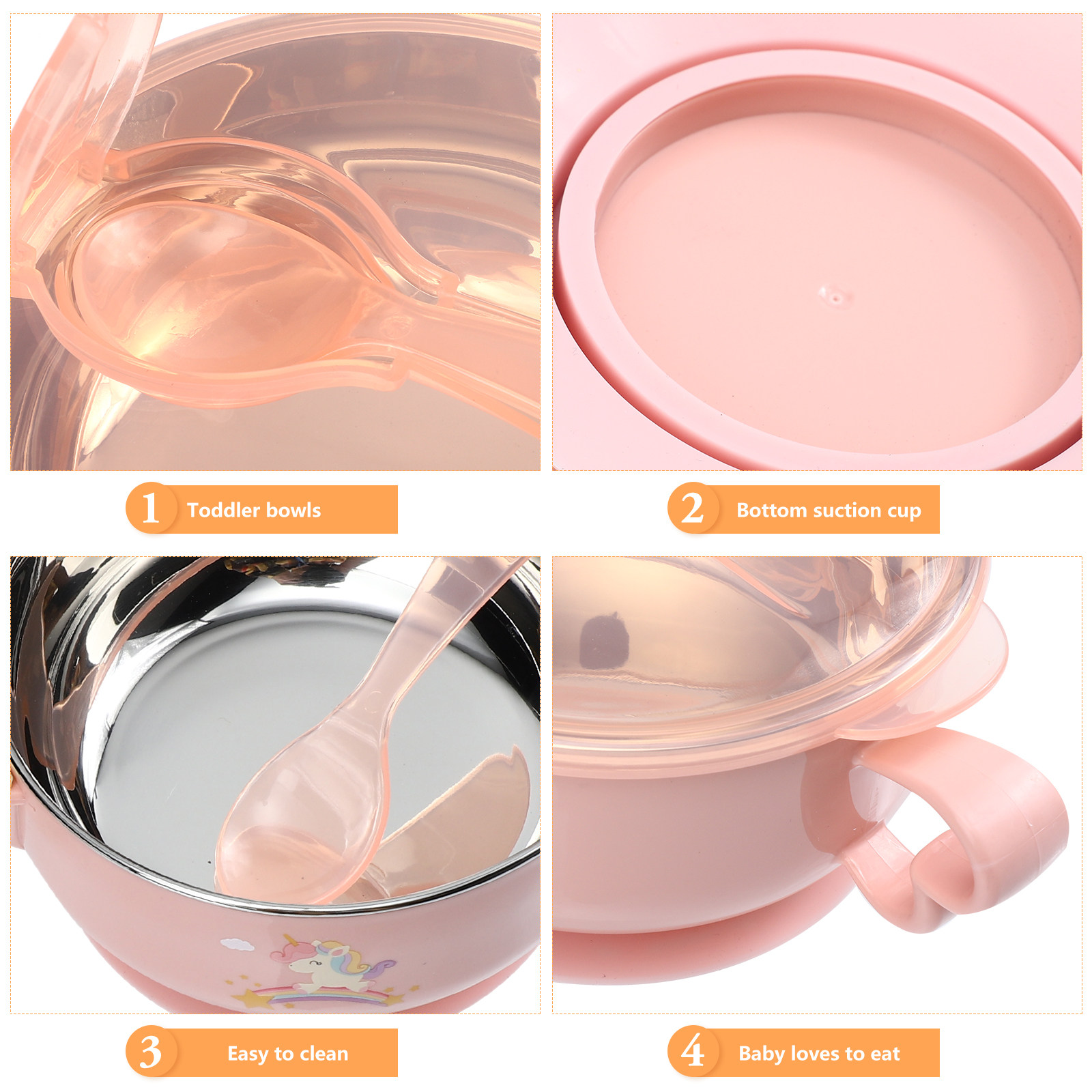 1Set Stainless Steel Baby Suct - Baby Led Weaning Set 리뷰 및 가격