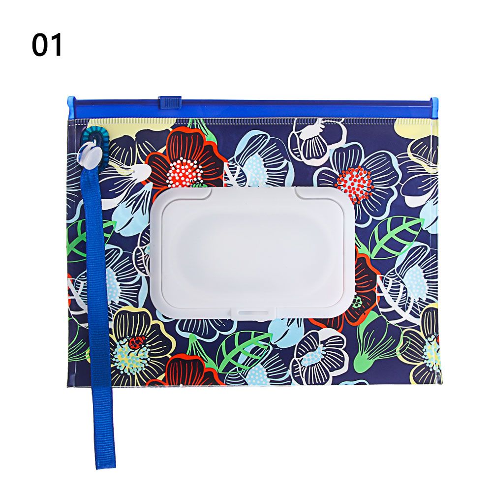 Portable Flip Cover Wet Wipes  - Baby Products Carry Bag 리뷰 및 가격