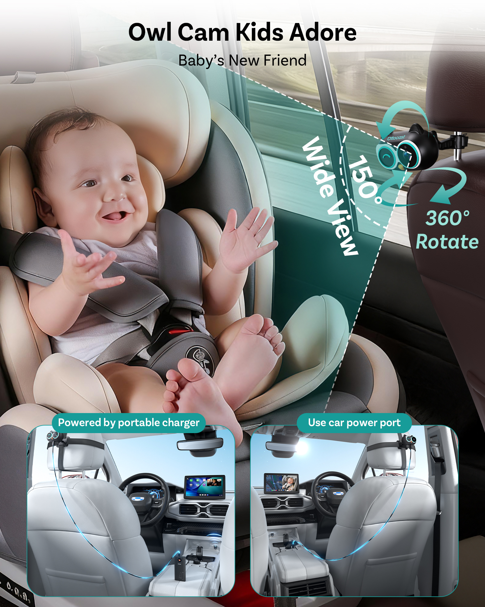 OTTOCAST Cabin Care Wired to W - Baby Monitor Sensor 리뷰 및 가격