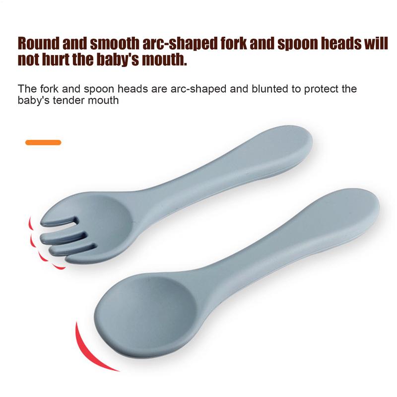 Toddler Eating Utensils 4 piec - Baby Led Weaning Set 리뷰 및 가격