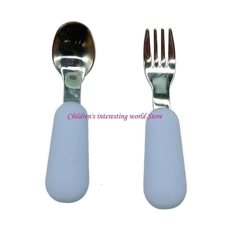 Baby Fork & Spoon Set 2pcs Inf - Baby Led Weaning Set 리뷰 및 가격