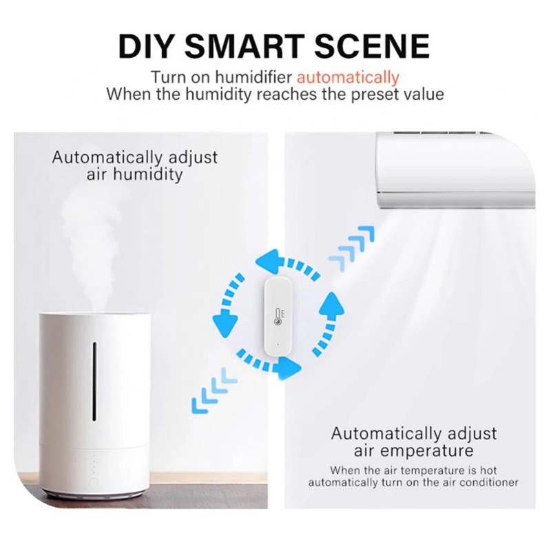 WiFi Smart Temperature Humidit - Baby Monitor Sensor 리뷰 및 가격