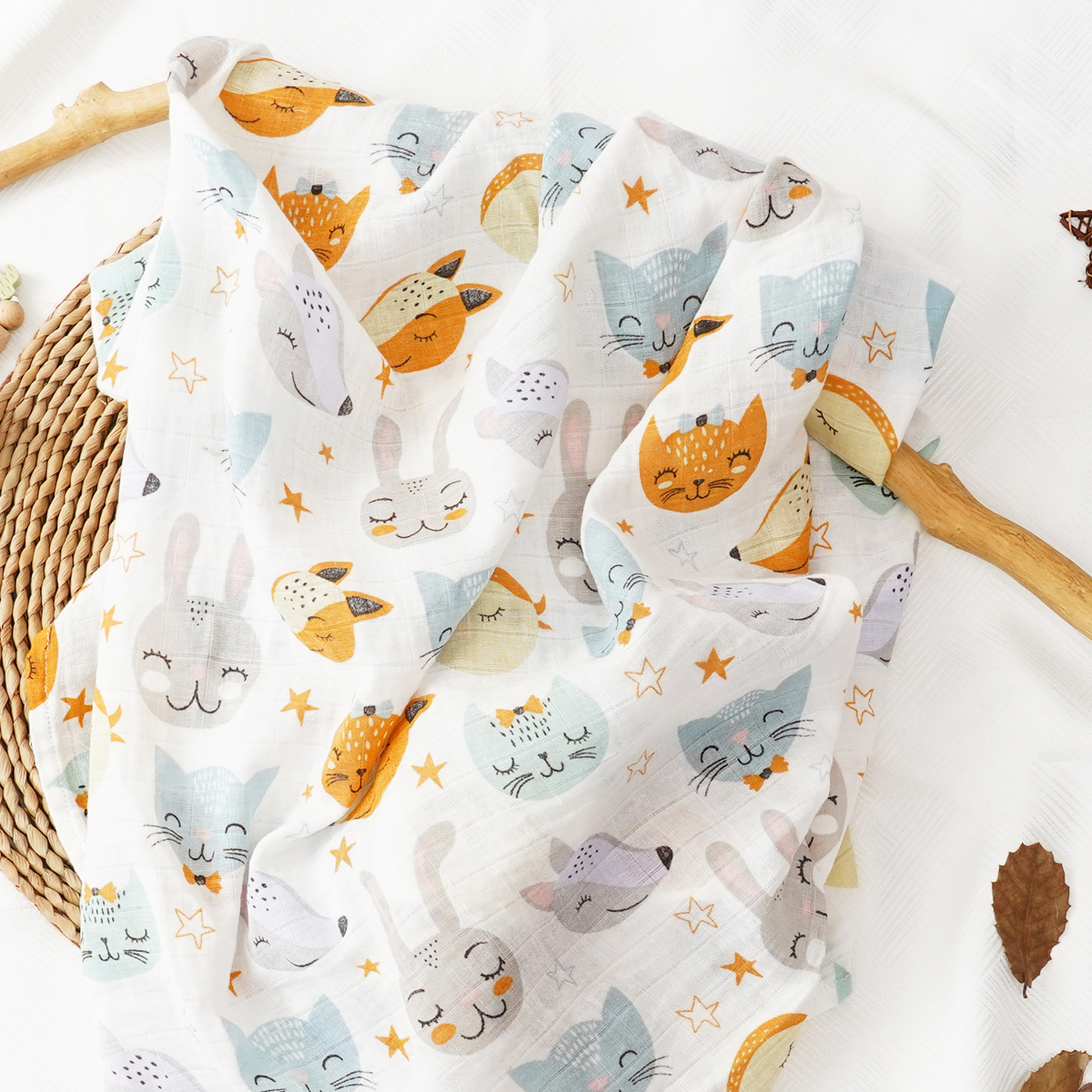 1PCS Baby Muslin Swaddle 120*1 - Baby Sleep Sack 리뷰 및 가격
