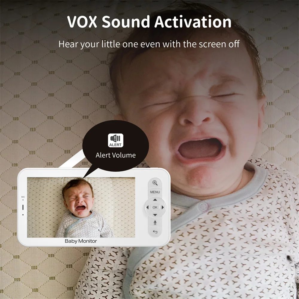 Babystar 5 Inch Wifi Baby Moni - Baby Monitor Sensor 리뷰 및 가격