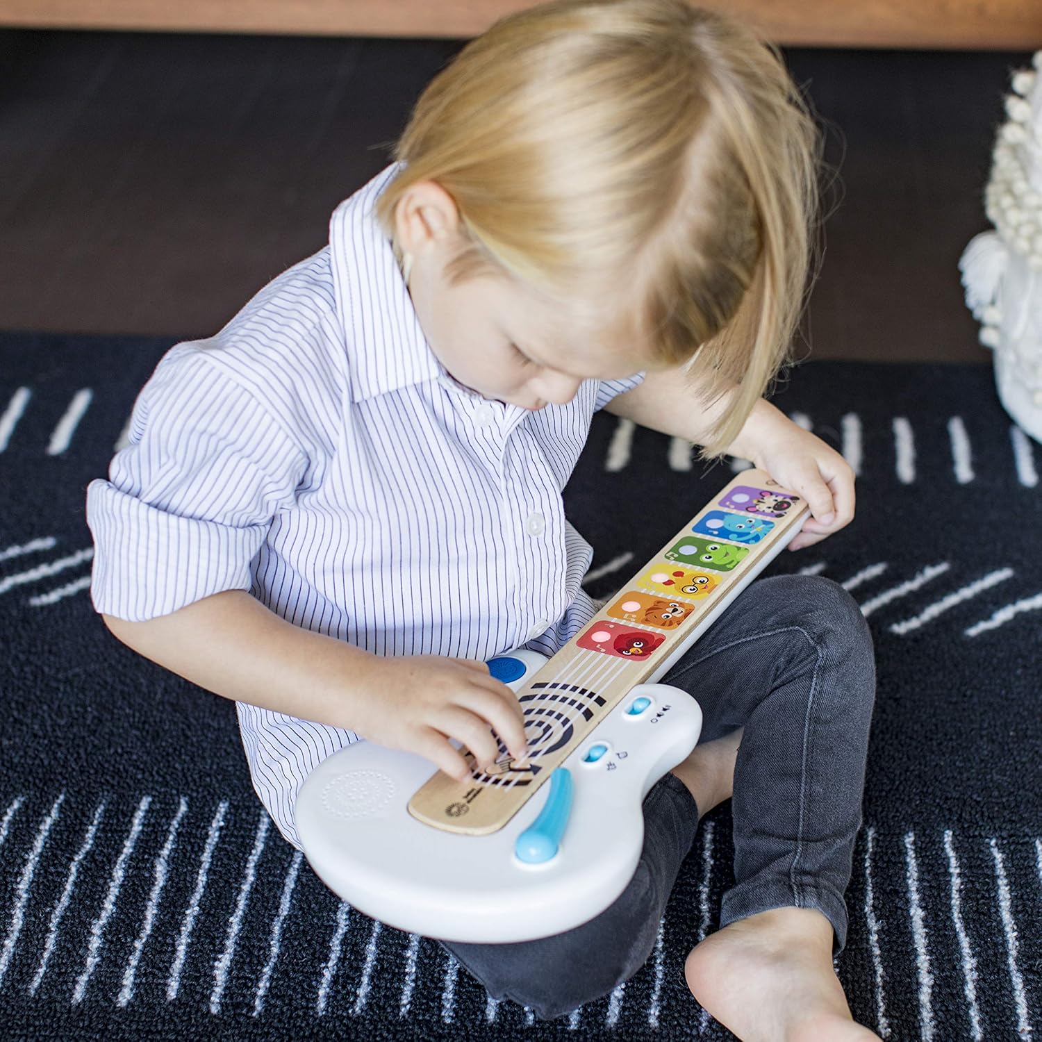 Magic Touch Wooden Toy Guitar  - Baby Products Toys 리뷰 및 가격