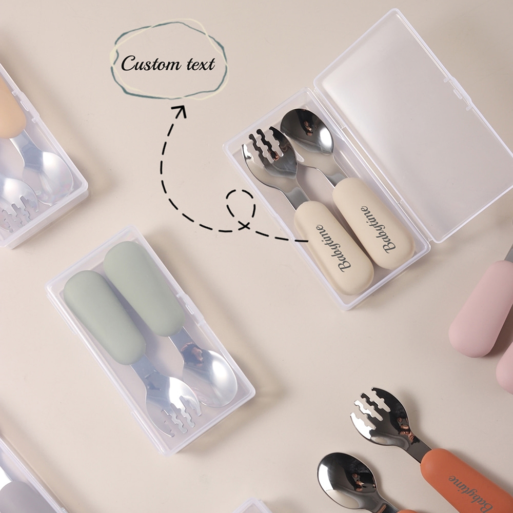 Personalized Baby Spoons and F - Baby Led Weaning Set 리뷰 및 가격