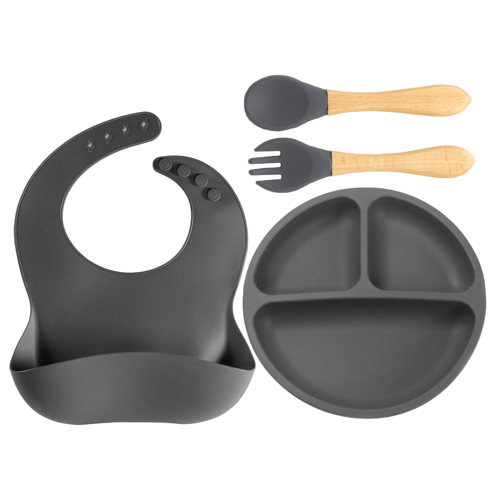 4 PCS Silicone Baby Feeding Se - Baby Led Weaning Set 리뷰 및 가격