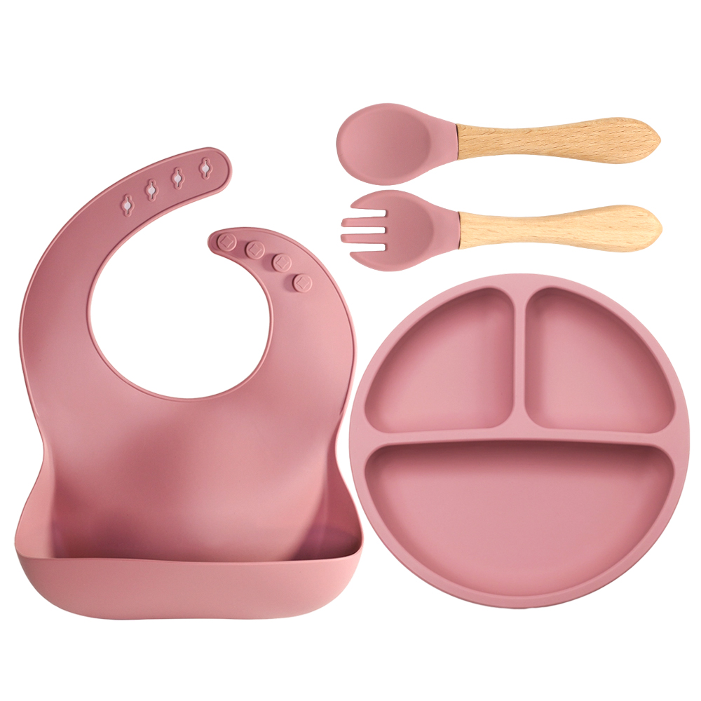 4 PCS Silicone Baby Feeding Se - Baby Led Weaning Set 리뷰 및 가격